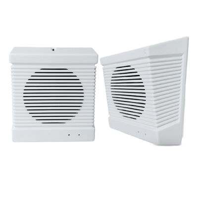 เครื่องเสียงติดผนัง 5 นิ้ว 10W / 5W เครื่องเสียงระยะเต็มด้วยระบบ PA คอนสอง สีขาว