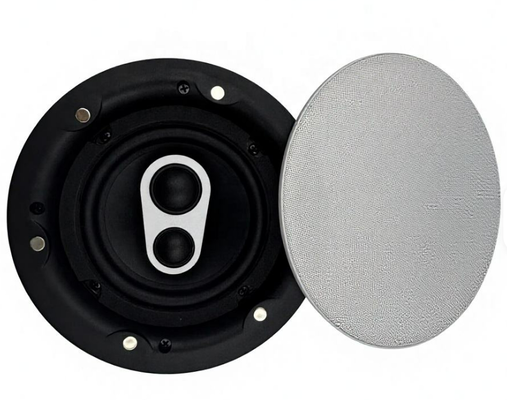 Bluetooth 5.0 haut-parleur de plafond actif de 6,5 pouces coaxial 2x15W Amplificateur intégré 110-240V pour bureau de café de détail