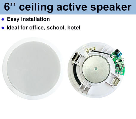 Good price 4*10W 6 Inch Ceiling Active Speaker ABS OEM ODM Factory Direct Sale Wholesale Price online