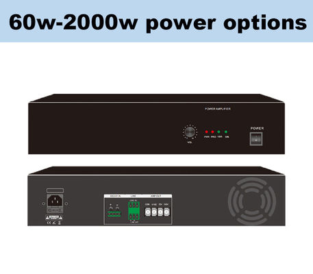 Good price 60W Audio Power Amplifier 80-16KHZ High Quality OEM ODM Rectangle Shape online