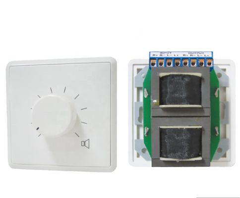 お買い得 80*80 音量コントローラー 12W ロータリーボリュームコントロールスイッチ リレー付き オンライン