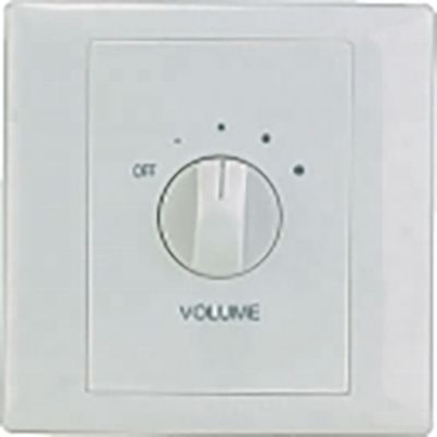 Bon prix AT-305 Contrôleur de volume ABS blanc 5W, interrupteur mural pour haut-parleurs en ligne