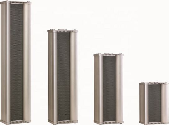 Bon prix Enceinte colonne PA en aluminium gris, woofer 4 pouces, tweeter 1 pouce, IP44 en ligne