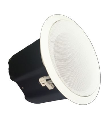 Bon prix 40W haut-parleur de plafond commercial 6 pouces haut-parleur coaxial unité haut-parleur PA en fer en ligne
