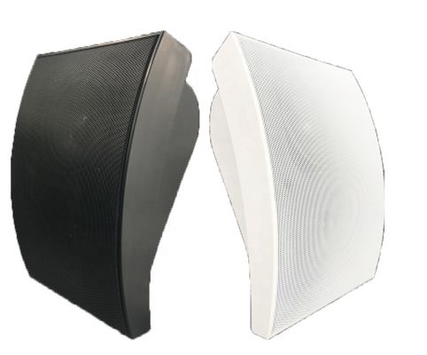 Buen precio Altavoz de pared 5W/10W, woofer de 4 pulgadas, tweeter de 1 pulgada, material ABS, buen sonido para aplicaciones comerciales en línea