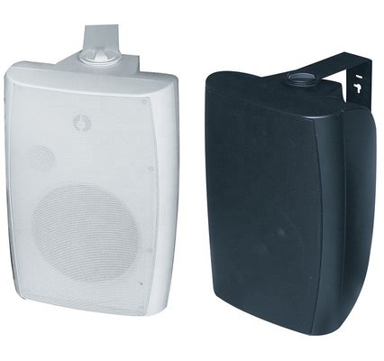 Good price 1 Inch Tweeter 8 Inch Woofer 60W 100V Coaxial Speaker ABS White And Black online