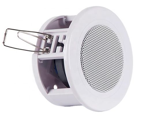 Bon prix Haut-parleur de plafond 3 pouces 6W pour salle de bain et hôpital, en ABS étanche en ligne