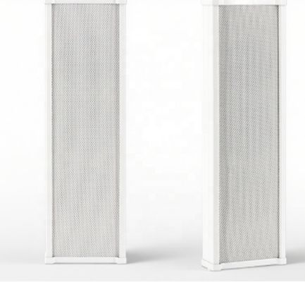 Harga bagus Waterproof IP44 White Column Speaker 40W Outdoor PA Column Speaker on line