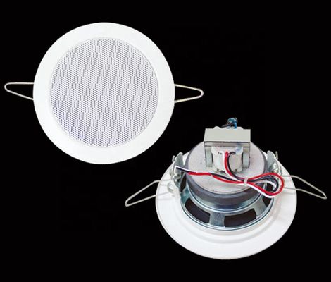 Bon prix CL-503 haut-parleur de plafond économique de 3 pouces 6W haut-parleur son Elegante conception pour le bureau en ligne