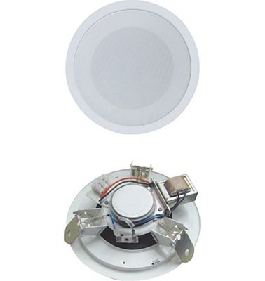 Bon prix CL-104 haut-parleur de plafond de 4 pouces puissance 6W haut-parleur de plafond de fer de haute qualité haut-parleur professionnel pour bureau hôtel restaurant en ligne