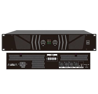Bon prix Amplificateur de puissance PA 1500W 2 canaux Amplificateur de diffusion Classe D en ligne