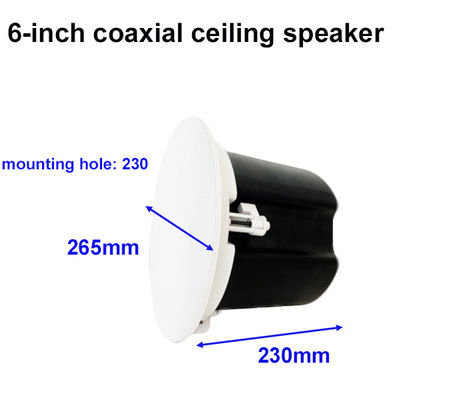 Bom preço Alto-falante coaxial de 6