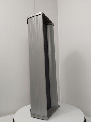 Хорошая цена 40 Вт Двухсторонний динамик 4*4' 'Woofer 1' 'Tweeter 100В Колонные динамики Алюминиевая система звукозаписывающего устройства Для наружного использования онлайн