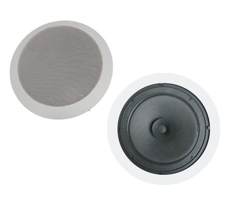 Bon prix Haut-parleurs de plafond encastrés 100V 8 pouces 6W, encastrables au mur en ligne