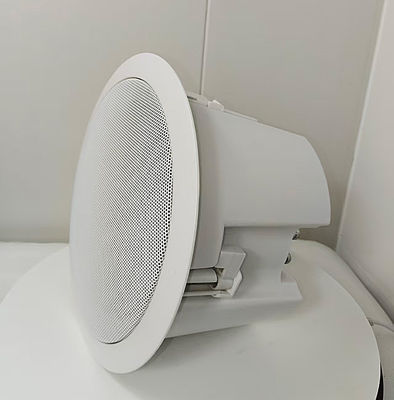 Bon prix 100V/70V haut-parleur de plafond 6 pouces haut-parleurs de plafond coaxial en ligne