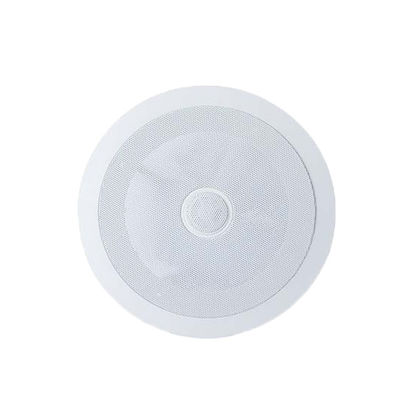 Bon prix CL-348V Haut-parleur coaxial 8 pouces ABS haute fidélité 40W Élégant haut-parleur de plafond pour lieux commerciaux en ligne