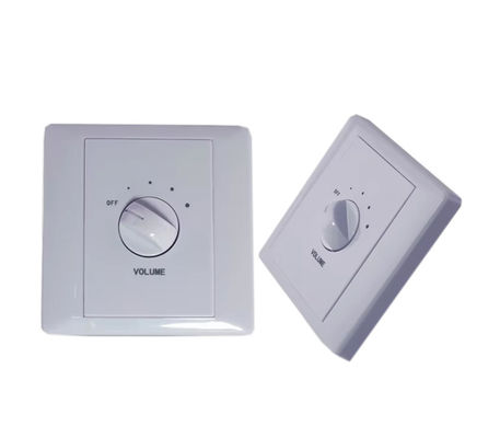 Bon prix AT-330R 5W Commutateur de commande de volume intelligent PC Commutateur de couleur audio blanc en ligne