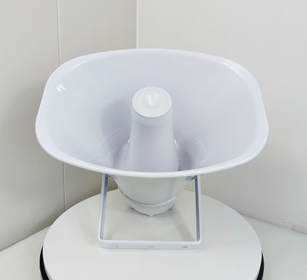 Bon prix OEM 100V 70V haut-parleur à corne haut-parleur à corne blanche imperméable à l'eau 400-5KHz en ligne