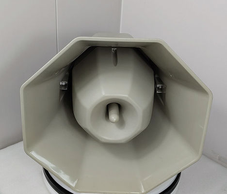 ভালো দাম WHorn স্পিকার 80W 100V IP65 ওয়াটারপ্রুফ হর্ন স্পিকার ABS OEM ODM For Church Village School অনলাইন