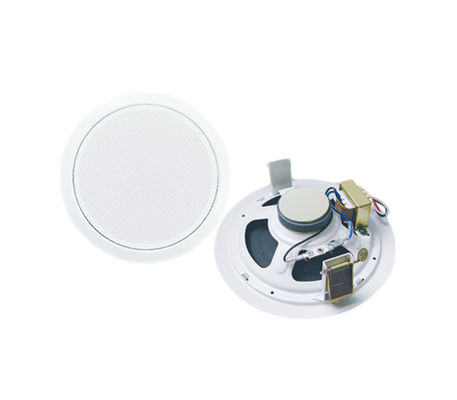 Ein guter Preis. 8 Zoll 6W Guter Klang OEM Eisen Einfaches Design Deckenlautsprecher für Büros und Hotels Online