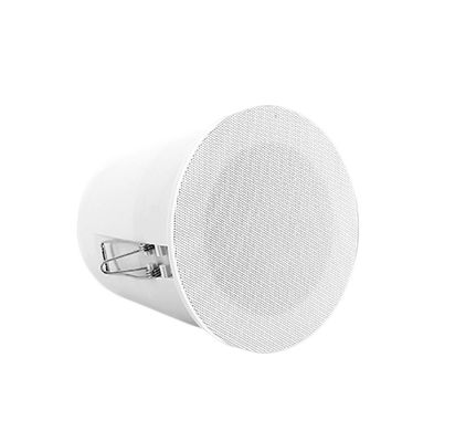 4-inch 6w/3w 100V Cost Effective Ceiling Speaker ABS Enclosure Aluminum Grille 