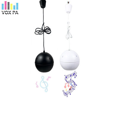 Bon prix Haut-parleurs suspendus 5 pouces 30W/15W/7.5W ABS sphériques coaxiaux IP55 étanches pour application hall d'aéroport en ligne
