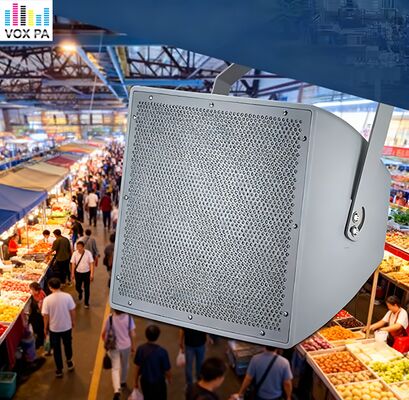 İyi bir fiyat. 200w 8ohm 100V IP66 Su geçirmez İki Yönlü Hoparlör 10 inç Koaksial Boynuz Hoparlörü PP Malzeme OEM ODM çevrimiçi