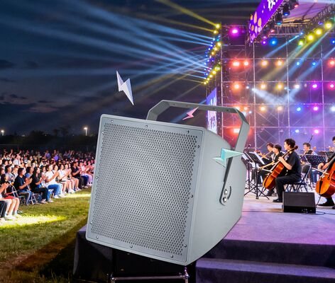 ราคาดี พลังงานสูง 400W Outdoor PA System Horn Speaker วัสดุไฟฟ้ากระจก 8 Ohm IP66 15 นิ้ว ออนไลน์