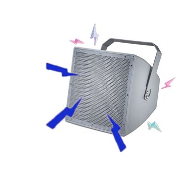 ভালো দাম 300W 8ohm 100V IP66 ওয়াটারপ্রুফ হর্ন স্পিকার পিপি উপাদান 12 ইঞ্চি কোএক্সিয়াল স্পিকার কারখানা গির্জা পার্ক জন্য বহিরঙ্গন ব্যবহার অনলাইন