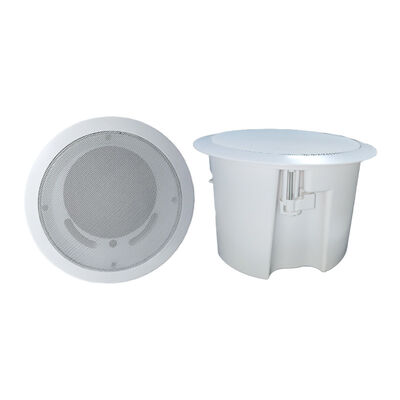 Harga bagus Speaker Langit-langit SIP POE 10W-50W Casing ABS Paging Real-time SIP, UDP, IGMP (multicast) Protocol on line